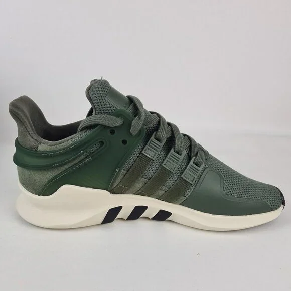 Adidas EQT Support ADV Originals Womens Green Running Sneakers - Picture 3 of 13